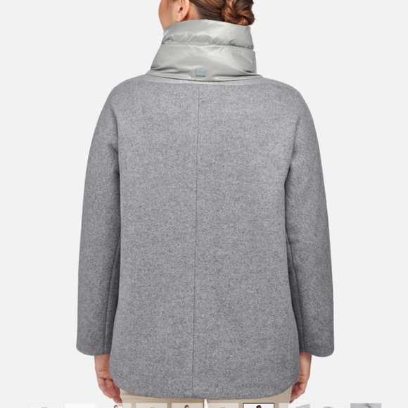 🆕 GEOX Diamanta women short coat Size 42 ( Fit Large ) - Picture 4 of 16